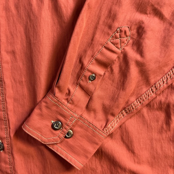 GH Bass & Co‎ Explorer Men's M Res Pocketed Fishing Shirt Long Sleeve - Picture 6 of 16